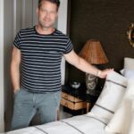 Nate Berkus Instagram – I love using our guest bedroom as a sort of test lab for creating different styled bed combinations with my @natehome collection. I always start with a set of the 100% cotton sheets and then layer from there. Shop at the link in my bio or in my story!