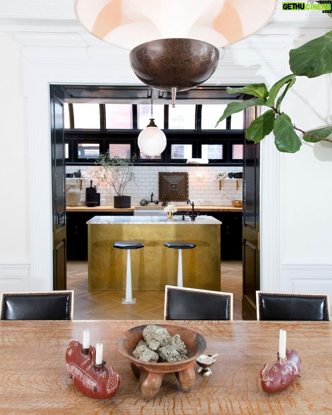 Nate Berkus Instagram - This kitchen has been making memories for us since 2013. Looking forward to making even more this holiday season.