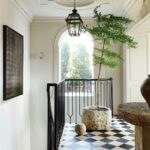 Nate Berkus Instagram - There are some design combinations that I will never grow tired of, and an entryway with classic black and white floors is certainly one.
