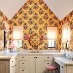 Nate Berkus Instagram – An energetic Wallpaper in kids’ rooms is always a good idea.