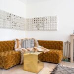 Nate Berkus Instagram – Swipe to zoom in on this custom corner sofa from a #NateBerkusAssociates Seattle project!