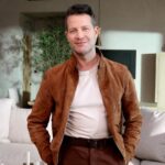 Nate Berkus Instagram - Our new Voyage collection for @livingspaces was inspired by our favorite coastlines. Designed using timeless materials, like natural wood and marble. Shop the collection in my story and at the link in bio. #NJforLS