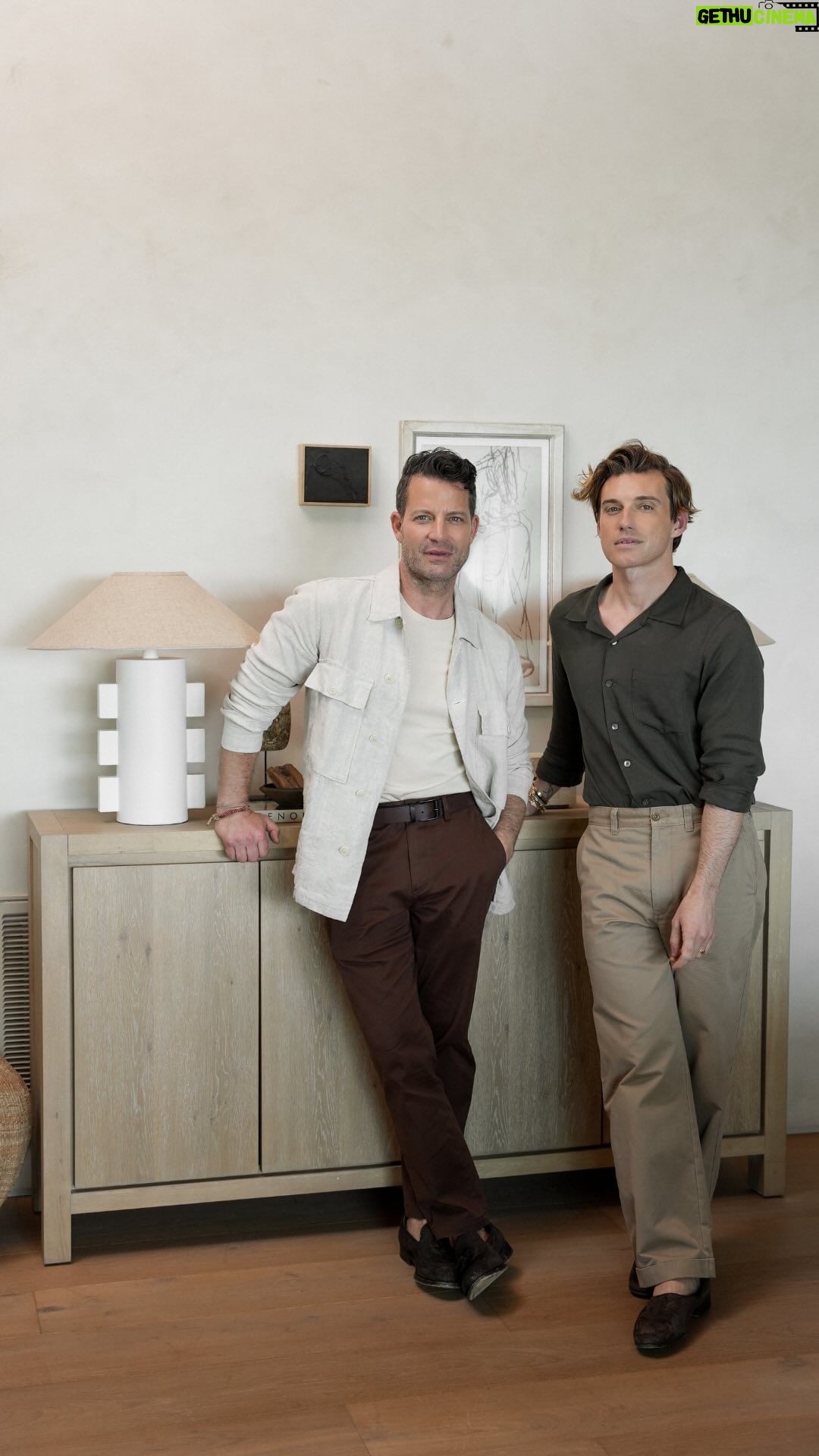 Nate Berkus Instagram - Always in tandem. Love the casual, coastal elegance of our new Voyage collection for @livingspaces — The perfect canvas for layering however you choose. #NJforLS