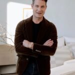 Nate Berkus Instagram - Putting the finishing touches on our Nate Home Signature Collection bed featuring the chic Bouclé Decorative Pillow Bolster. Head to stories to shop this look now. Available exclusively at @bloomingdales.