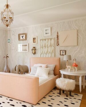Nate Berkus Instagram - Children’s rooms always feel magical to me, and kid’s style is also always evolving. As Poppy grows up, we love getting her input as she starts to have more opinions about how she wants her room to look to reflect her own style. This was her first bedroom in our #LosAngeles home and later bedrooms in NYC.