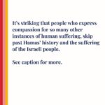 Nate Berkus Instagram - I stand with Israel. Repost from @jessicayellin “I know this could ignite a battle in comments and that is not my goal. My purpose here is to share the discussion that is happening in texts and calls and chats. Many Jewish people who are reading the comments on here and across social media today are messaging me, saying they are afraid. They ask, why are some people so quick to dismiss the terror Israeli people are experiencing. I extend compassion to everyone struggling with this war and extend an invitation to those who are open - to learn more about how these conversations land from a Jewish perspective.”