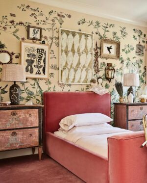 Nate Berkus Instagram - Children’s rooms always feel magical to me, and kid’s style is also always evolving. As Poppy grows up, we love getting her input as she starts to have more opinions about how she wants her room to look to reflect her own style. This was her first bedroom in our #LosAngeles home and later bedrooms in NYC.