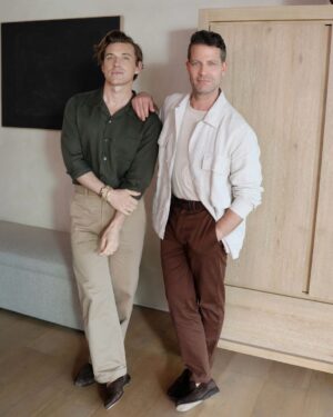 Nate Berkus Instagram - Collaborating with @jeremiahbrent on our @livingspaces home collection has been a true labor of love, and we always have the most fun. Shop the link in my bio. #NJforLS
