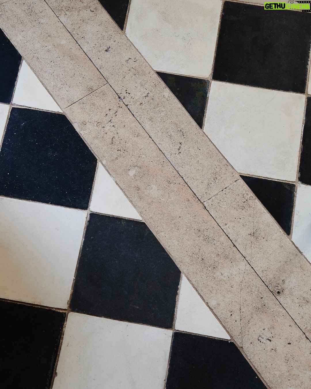 Nate Berkus Instagram - In our NYC home, @Jeremiahbrent found a style that combines our individual styles - the entryway is covered with a reclaimed black and white Spanish tile that we both love and have featured in many of our homes together.