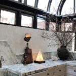 Nate Berkus Instagram - I don’t always get to show you all the process of my design projects, but it’s one of my favorite parts. The unique detail about this kitchen renovation? It was @jeremiahbrent and my second time around reimagining the space.