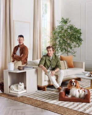 Nate Berkus Instagram - Introducing our newest dog + cat collection with @petsmart. Full of curated essentials for all of your furry friends. Shop beds, bowls, kennels, and more via the link in bio! #AnythingforPets