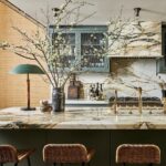 Nate Berkus Instagram - Kitchen marble I love. The first is Calacatta Macchia Vecchia from our previous NYC home and second is Calacatta Paonazzo that’s in our current kitchen.