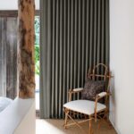 Nate Berkus Instagram - When I design products, whether it’s furniture, bedding, or fabrics, the question is always – would I want to live with this in my own home? With my new collection for @theshadestore the answer is a resounding yes. We recently installed the collection in our Montauk home, and I love how it elevates the space, while at the same time still feels casual & accessible. The drapes in the guest room are a great example of this.