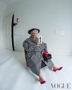 Nathalie Boltt Instagram - Miriam Margolyes. My spirit animal 💥💃🏻🐅🎥 Repost from @britishvogue
•
“I’m still a bit of a child,” says Miriam Margolyes. “I can’t resist naughtiness.” Who can’t relate to that?! In #BritishVogue’s July 2023 issue, the actor is at her very best – cheeky, wonderfully candid, and an absolute breath of fresh air. Click the link in bio @britishvogue to read the profile in full, and see the full story in the new issue, on newsstands Tuesday 20 June.

#MiriamMargolyes photographed by #TimWalker and styled by @KPhelan123, with hair by @AliPirzadeh, make-up by @BeaSweetBeauty, nails by @Simmy_NailsAndBeauty, set design by @MigsBento and production by @Zoe_Wassall at @GreatSouthernProductions, with thanks to @GeorgeN49.