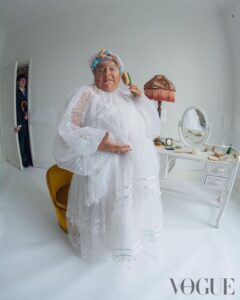 Nathalie Boltt Instagram - Miriam Margolyes. My spirit animal 💥💃🏻🐅🎥 Repost from @britishvogue • “I’m still a bit of a child,” says Miriam Margolyes. “I can’t resist naughtiness.” Who can’t relate to that?! In #BritishVogue’s July 2023 issue, the actor is at her very best – cheeky, wonderfully candid, and an absolute breath of fresh air. Click the link in bio @britishvogue to read the profile in full, and see the full story in the new issue, on newsstands Tuesday 20 June. #MiriamMargolyes photographed by #TimWalker and styled by @KPhelan123, with hair by @AliPirzadeh, make-up by @BeaSweetBeauty, nails by @Simmy_NailsAndBeauty, set design by @MigsBento and production by @Zoe_Wassall at @GreatSouthernProductions, with thanks to @GeorgeN49.