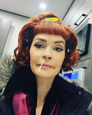 Nathalie Boltt Instagram - Good news. The test came back negative. So I guess I’m not pregnant🫄 #riverdale #julianismyfavourite #jason4president #cherylisadopted #nomoreblossombabies