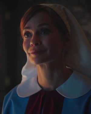 Nathalie Boltt Instagram - Lol. Penelope the nun. Where will Season 7 and the 1950s take her? Please do comment 🙏🏽 #riverdale