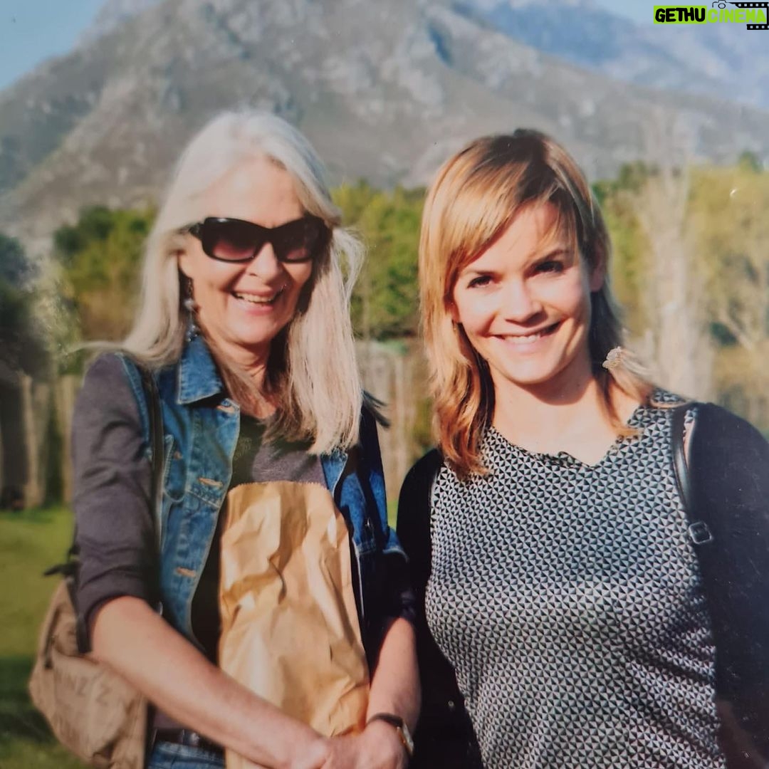 Nathalie Boltt Instagram - Me and my beautiful mom 2007. Greyton Cape South Africa