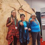 Nathalie Boltt Instagram - Repost from @fairycreekblockade • 💢🌐 COP 15 🌐💢 UPDATE; The 750 year old cross cut of a tree, came from so called British Columbia, all the way to Montreal, where it is telling it's story for the United Nations. This Douglas Fir tree was cut by industry in 2020. Activists and land defenders cut a ‘cookie’ off the stump and blocked the Caycuse bridge to hault old growth logging. RCMP smashed Her down, breaking Her into pieces, arresting land defenders and activist allys. Now She stands as a testament to the loss of culture and biodiversity we are facing in Canada. Representing hope, unity and resiliency, we honour this fallen ancestor as we stand against extractive industry on unceded territory! ✊🏽🪶 Our Circles are really growing worldwide on a epic scale. The full impact of bringing Cookie is yet to be fully understand, but change is in the air. This morning Fairy Creek and the last Ancient Temperate Rainforests is big news around the world. Elisapie Isaac played at COP15 last night. She is a Inuk singer-songwriter, broadcaster, documentary filmmaker, and activist and she delivered a special message to Shawna in support of all her hard work. "Wolves Don’t Live by the Rules" The Cookie was lowered with help from people around the world. It's very strange to be out of the forest and at the UN talking with world leaders, Investment Bankers, policymakers, Princesses, Prime Ministers and Presidents. Indeed our Circle has grown. Elder Bill Jones and David Suzuki wrote a scolding letter to the United Nations regarding Grandma Losah and other indigenous peoples who were stopped from bringing ceremonial drums into COP. Many thanks to the Global Greens for getting us Observer passes and the Manager of The Canadian Povillion for letting Cookie into COP 15 to tell her story. This is only one of the outreach initiatives we’ve done, and we need your help. This journey was organized by The Dzunukwa Society lead by @aunty_rainboweyez @rose_henry_tlaamin and @shawnaknightisrad We can’t do this without your help! Donate via the link in bio