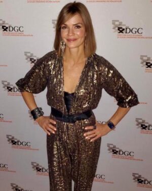 Nathalie Boltt Instagram - DGC Awards. Finally in BC! Dressed by @empireofgenius #DGCawards2022 @natbolttdirector @dgctalent