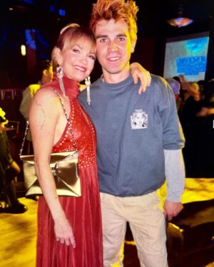 Nathalie Boltt Instagram - Throwback! The Rivermale who captained the Riverdale. @kjapa  you did a great job my friend. Hope you’re enjoying the change of pace. Xxx #riverdale #archie #penelope