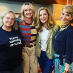 Nathalie Boltt Instagram - And that’s a wrap- funky times shooting it up with @rachellelefevre @_helenamarie and director (and wearer of rad t-shirts) @hhdtvis #femalefilmmakers cheers @kimarnott1