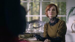 Nathalie Boltt Instagram - Throwback! #tbt #riverdale #PenelopeDeathStare #riverdaleseason2