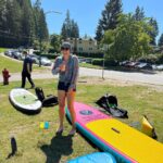 Nathalie Boltt Instagram - Thank you for an awesome outta the blue party, all the burp-day wishes and laughs and great company and thoughtfulness and paddling and oysters and bubbles and INCREDIBLE food by @sickpixel_ and @philboltt ! Such a great time ! Love you all and miss my friends and fam overseas 💕🌟🙏🏽❤️