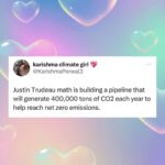 Nathalie Boltt Instagram - Holy fuck! I thought MY math was bad. Thank you @karishmaclimategirl for pointing out the pathetic abilities of the Canadian government @justinpjtrudeau #backtoschoolfools Repost from @karishmaclimategirl • no one is safe today I’m feeling fiesty #canadaclimatekiller