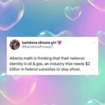 Nathalie Boltt Instagram - Holy fuck! I thought MY math was bad. Thank you @karishmaclimategirl for pointing out the pathetic abilities of the Canadian government @justinpjtrudeau #backtoschoolfools Repost from @karishmaclimategirl • no one is safe today I’m feeling fiesty #canadaclimatekiller