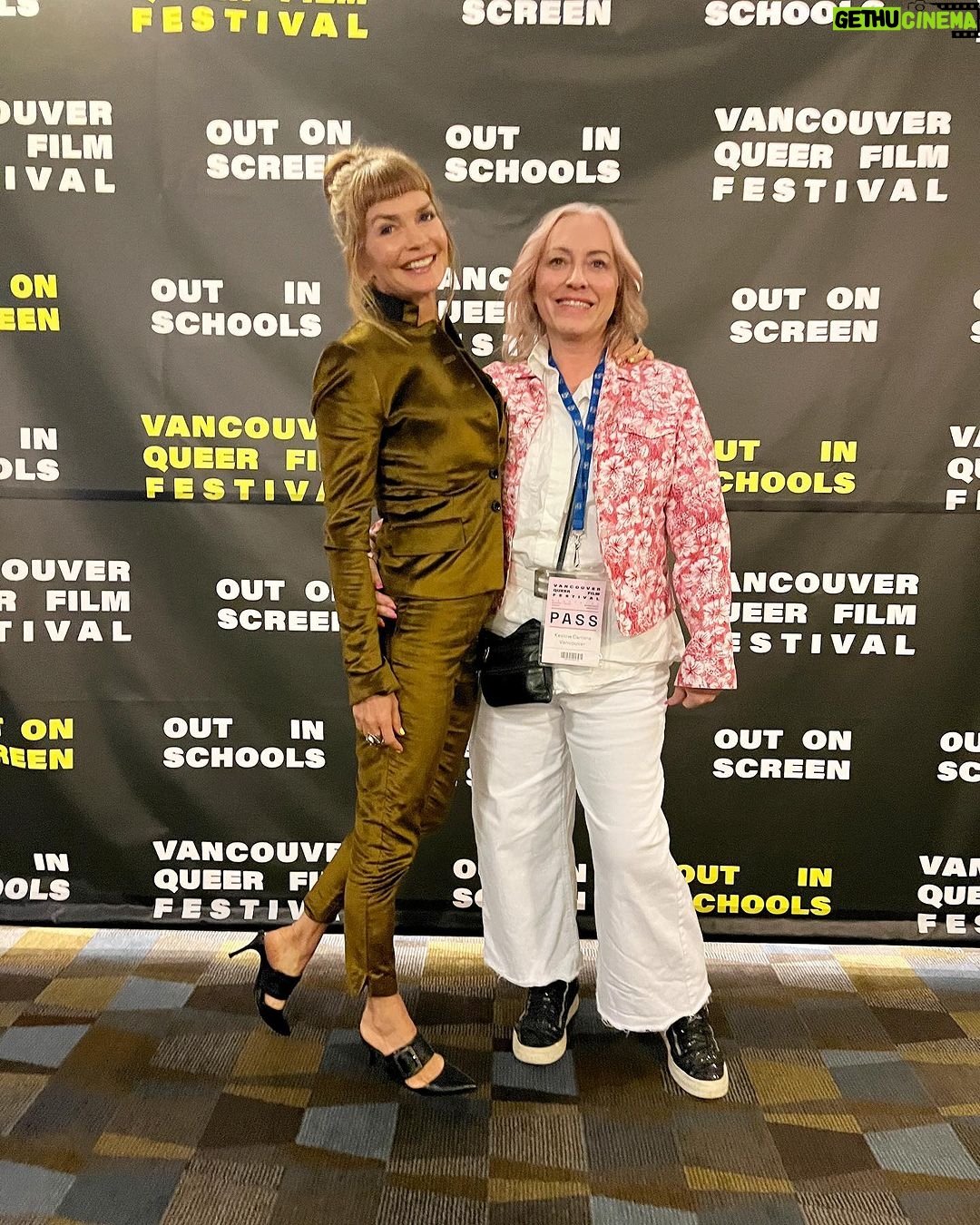 Nathalie Boltt Instagram - The friendliest festival - out and out! Had a great time @queerfilmfest - Look out for award winner @1946themovie - tracking how the original wording of the bible was deliberately misinterpreted by a bunch of conservative academic cis white dudes to vilify homosexuality. We all knew it, but these filmmakers can prove it. Let’s hope it takes some pressure off.🌈🫶