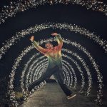 Nathalie Emmanuel Instagram - A garden of lights got ya girl jumping for joy Garden Lights @ The Atlanta Botanical Gardens