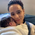 Nathalie Emmanuel Instagram - Auntie’s baby… had to pop back to the UK for a couple of days to meet my niece. She’s perfection… my heart is full. Being an Auntie is my favourite 🥺 #AuntiesBaby #neice #welldoneSis #loveyoubabygirl