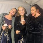 Nathalie Emmanuel Instagram - When you’re vampire wives but still get chilly… @stephaniecorneliussen @alanaboden @invitationmovie #HappyHalloween #BTS #theinvitation #streamingnow 📸 taken by @norarobertson_mua