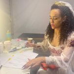Nathalie Emmanuel Instagram - When you’re a vampire but you got admin… 🧛🏽‍♀️📃✍🏽 @invitationmovie is out now #BTS