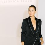 Nathalie Emmanuel Instagram - @veronicabeard SS23 collection for #NYFW Hair by @sky.kxm Make up by @glennbrownell New York Fashion 2022