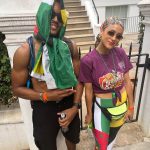 Nathalie Emmanuel Instagram - So I was supposed to leave London on Friday to the US and miss the first @nhcarnivalldn in 3 YEARS! My heart was broken!!! But… the universe provided and I got to be with @curvynyome and her crewdem and follow @chocolatenationmas last minute for Day 1! When I’m on phone calls people sound really far away because the chocolate got in my phone… but it was worth it 😁🤣🤣 But truly, my heart is full and my soul is healed from getting to wave my flags, dance to soca and be with beautiful people celebrating our beautiful culture. Welcome back Notting Hill Carnival…. This little piece of the world is right again. 🇱🇨🇩🇲💚💚💚💚💚💚💚💚💚💚💚 #NottingHillCarnival2022 #Day1 #JusticeforGrenfell #chocolatenationmas #GETREADYTOJOMP Notting Hill Carnival Init!