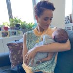 Nathalie Emmanuel Instagram - One of the biggest highlights from my recent trip to NYC for press had nothing to with the movie… it was meeting my dear friends @theblackswandiaries and @elenainreallife’s beautiful new baby boy Theodore. He is so tiny and new and perfect. I am so proud of you both and your beautiful little family. Special mention to the firstborn son, Watson the Dachshund who was here for the lap time 🤣🤣🤣🥹🥹🥹