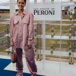 Nathalie Emmanuel Instagram - Fun day at Silverstone yesterday for the @f1 British Grand Prix. An exciting race but scary start there at the beginning… glad everyone is okay… Thanks to @peroniuk with their Peroni Nastro Azzurro 0.0% and @astinmartinf1 for having me. Also thanks to @stellamccartney for the lewk. @chercoulter for styling, @nicola_harrowell for hair and @official_maria_asadi for make up