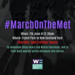 Nathalie Emmanuel Instagram - Sadly I am now unable to join tomorrow because I am filming but if you can, please join @wep_uk's #MarchOnTheMet on 7th June to remember the lives of Bibaa Henry and Nicole Smallman, and to rise up against institutional misogyny and racism in the police. Because enough is enough.  https://www.womensequality.org.uk/march_on_met_finalmile Fryent Country Park