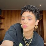 Nathalie Emmanuel Instagram - When I tell you I am feeling my new hair 😏🤣😎