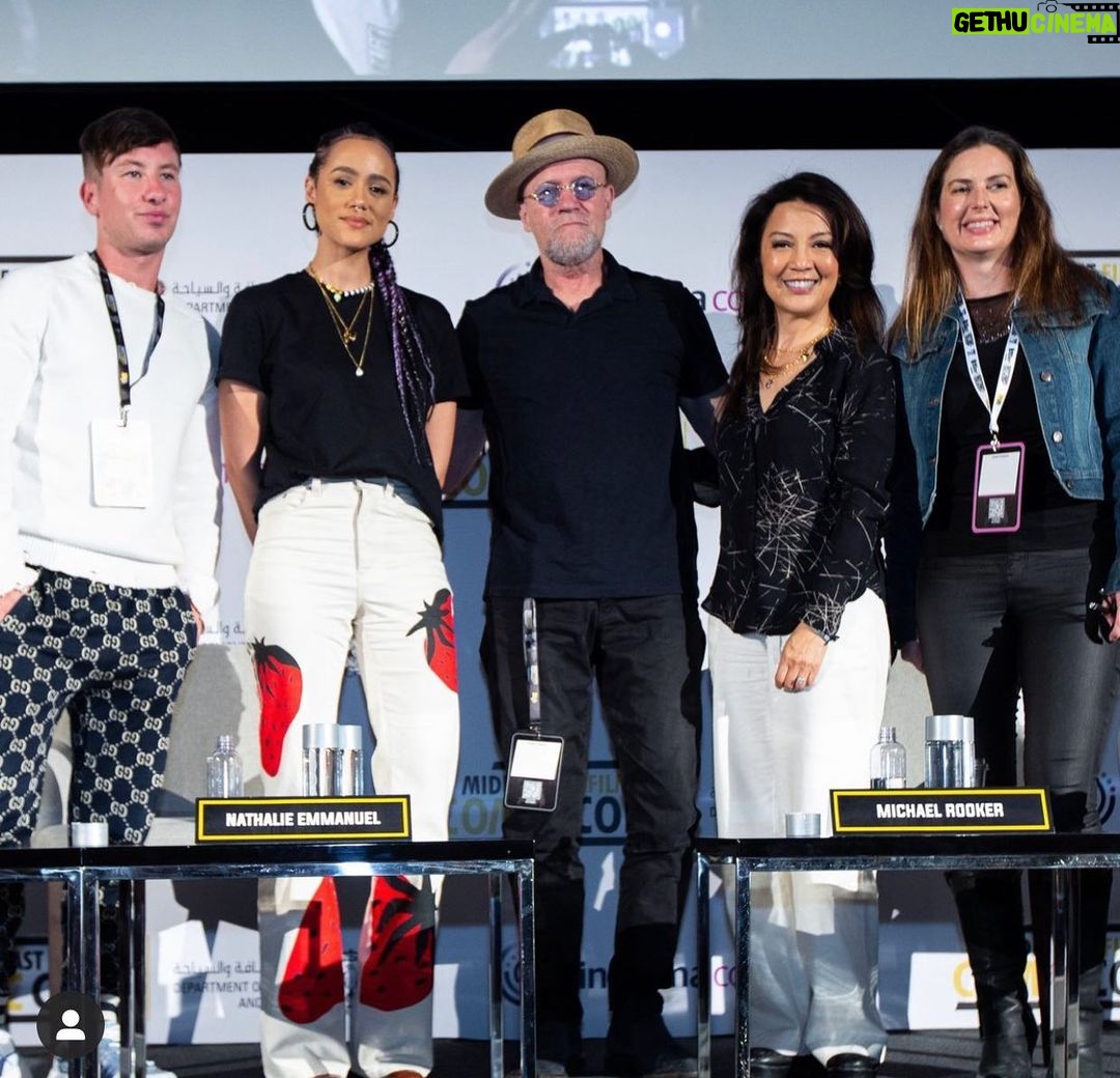 Nathalie Emmanuel Instagram - Thank you for having me @mefcc… what fun we had. #mefcc2022 #abudhabi #thankyouforhavingme