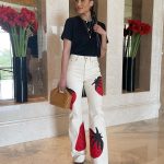 Nathalie Emmanuel Instagram – 🍓🍓🍓

My look for second day @mefcc in Abu Dhabi! 

Styling: @chercoulter
Jeans and bag: @jw_anderson
Tshirt: @sunspelclothing
Jewellery: @missoma, @mejuri and @mathe_jewelry 
Shoes: @aldo_shoes
Sunglasses: @akonieyewear
Nose ring: @laura_bond_jewellery Saadiyat Island