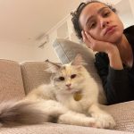 Nathalie Emmanuel Instagram - Night from us 😴 #thegirls #agathadee😼