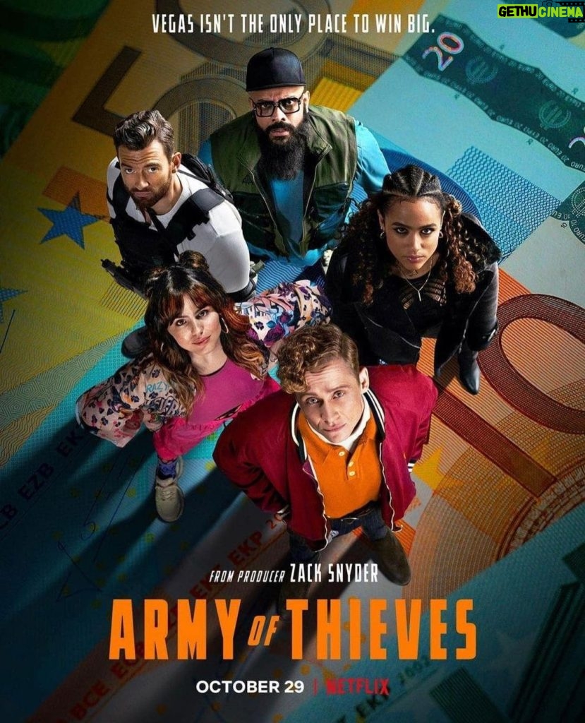 Nathalie Emmanuel Instagram - Happy Army of Thieves Day… out now on @netflix #snyderverse #ArmyofThieves