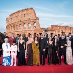 Nathalie Emmanuel Instagram - What a night. So wonderful to celebrate with my #FastFamily in beautiful Roma for the world premiere of @thefastsaga #FastX out everywhere May 19th! LOOK AT THIS GROUP OF BEAUTIFUL TALENTED PEOPLE 😍😍😍😍 #proud Colloseum, Ancient Rome