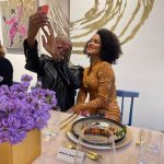 Nathalie Emmanuel Instagram - Friday…. @curvynyome and I stepping out to a lovely ladies lunch to celebrate @dawnokoro’s first solo show in London at @maddoxgallery called ‘Mad Explosive Spontaneity’. The joy, the freedom, the celebration in Dawn’s work is infectious… check it out.