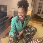 Nathalie Emmanuel Instagram - Safe to say I was feeling myself doing #ArmyofThieves press last night. Styling by @chercoulter, fashun supplied by my faves @nanushka, earrings Nanushka x @alighieri_jewellery collab. Hair and make up masterfully by @norarobertson_mua. Army of Thieves is out soon on @netflix…October 29th! Check it out!