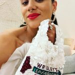 Nathalie Emmanuel Instagram - 🤍MIAMI NIGHT🤍 the night before @allymisslove and Andrew’s wedding… I was so happy I made it… even if it was only for the last hour! I had been due to fly a whole day before I did, but because of covid travel restrictions I ended up not being allowed on my flight and had to cancel and rebook whole new flights! But I made it!!!! I got off the plane, went to the hotel, got ready in 30 mins (thanks to my @naturalbabepro ‘Aja’ ponytail) and joined in the festivities to celebrate my lovely friends and their special occasion! Styled by @chercoulter Dress: @_aje_ Shoes: @casadeiofficial Bag: @anyahindmarch Rings: @completedworks Earrings: @mejuri Nosering: @laura_bond_jewellery Rosewood Mayakoba