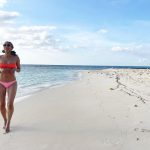 Nathalie Emmanuel Instagram - If you were on a desert island… 🌴☀️🌊🦀🦎#prickleypear at @hodgesbay_antigua Hodges Bay, Antigua.